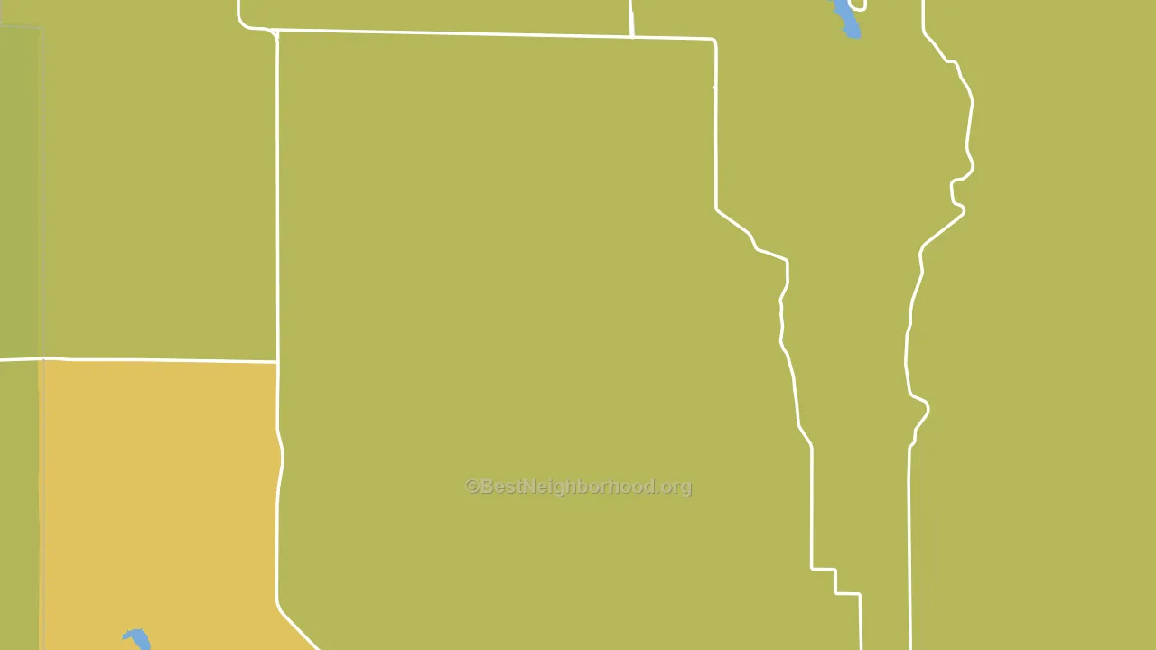 Clark County, KS block-group voter-turnout map