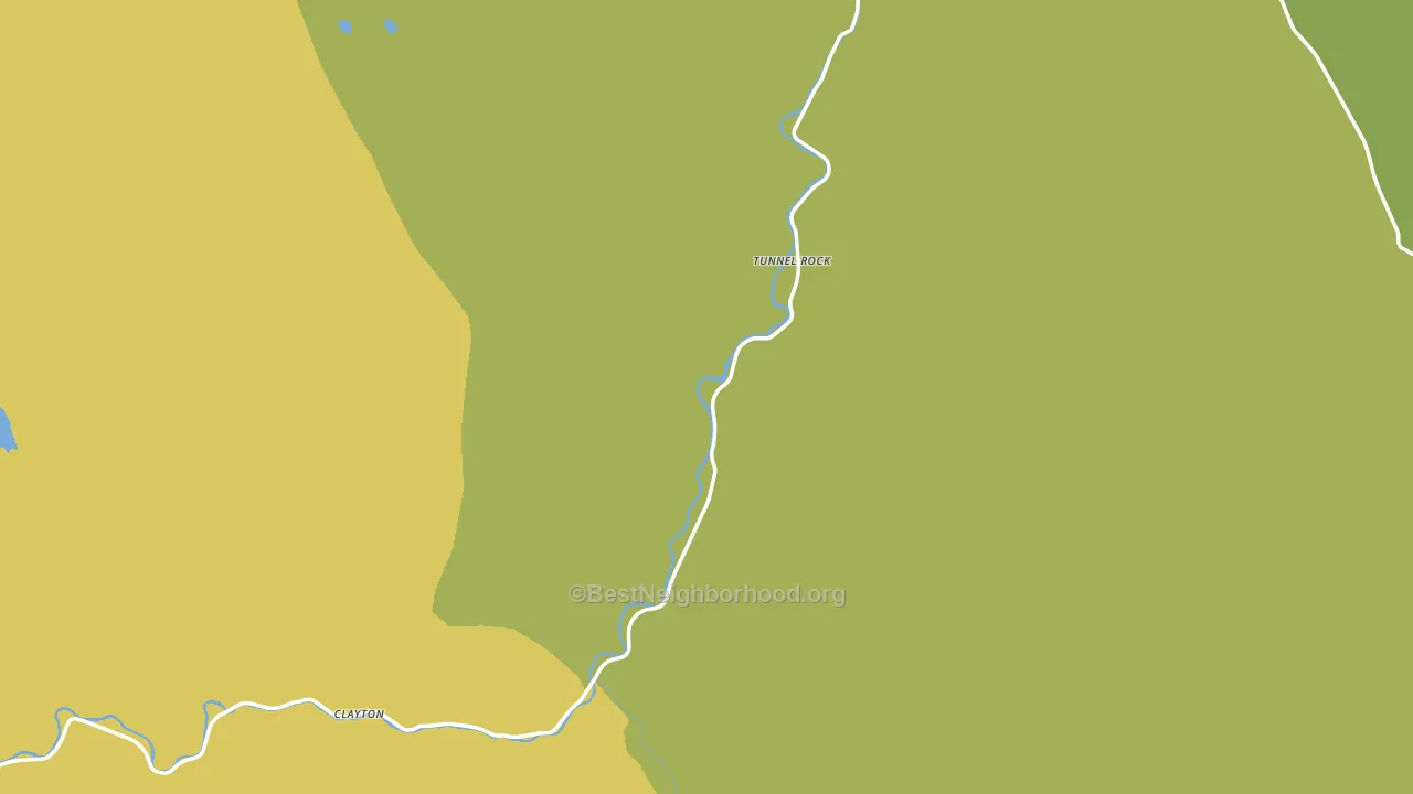 Clayton, ID block-group voter-turnout map