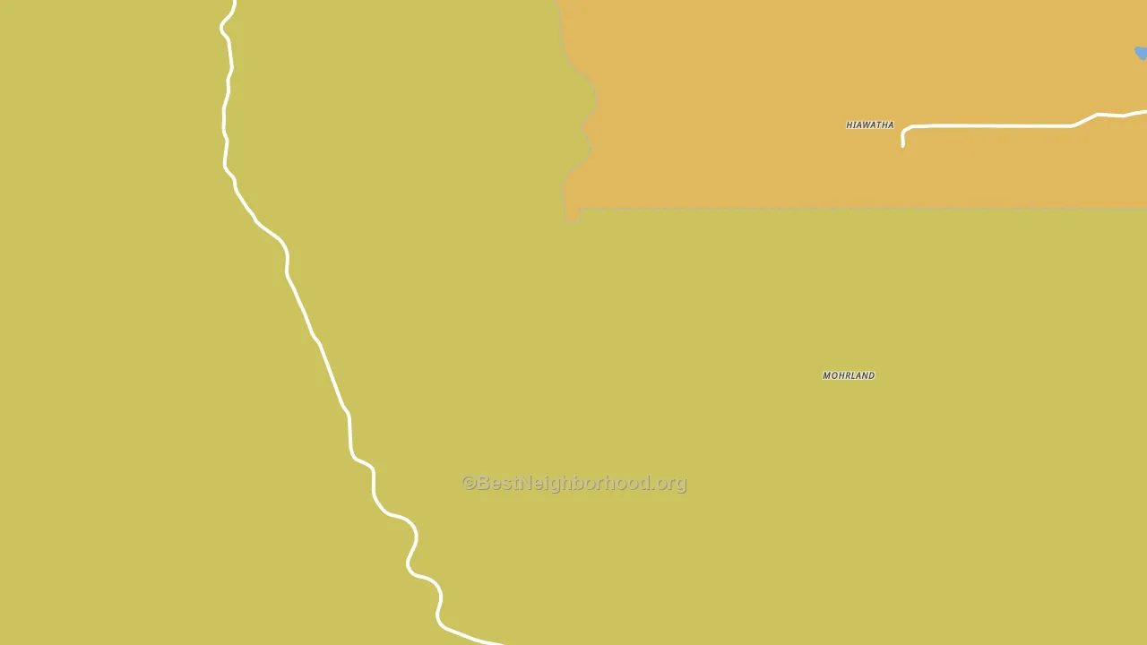 Clear Creek, UT block-group voter-turnout map