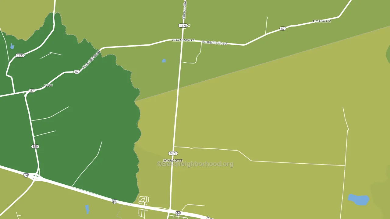 Clintonville, KY block-group voter-turnout map