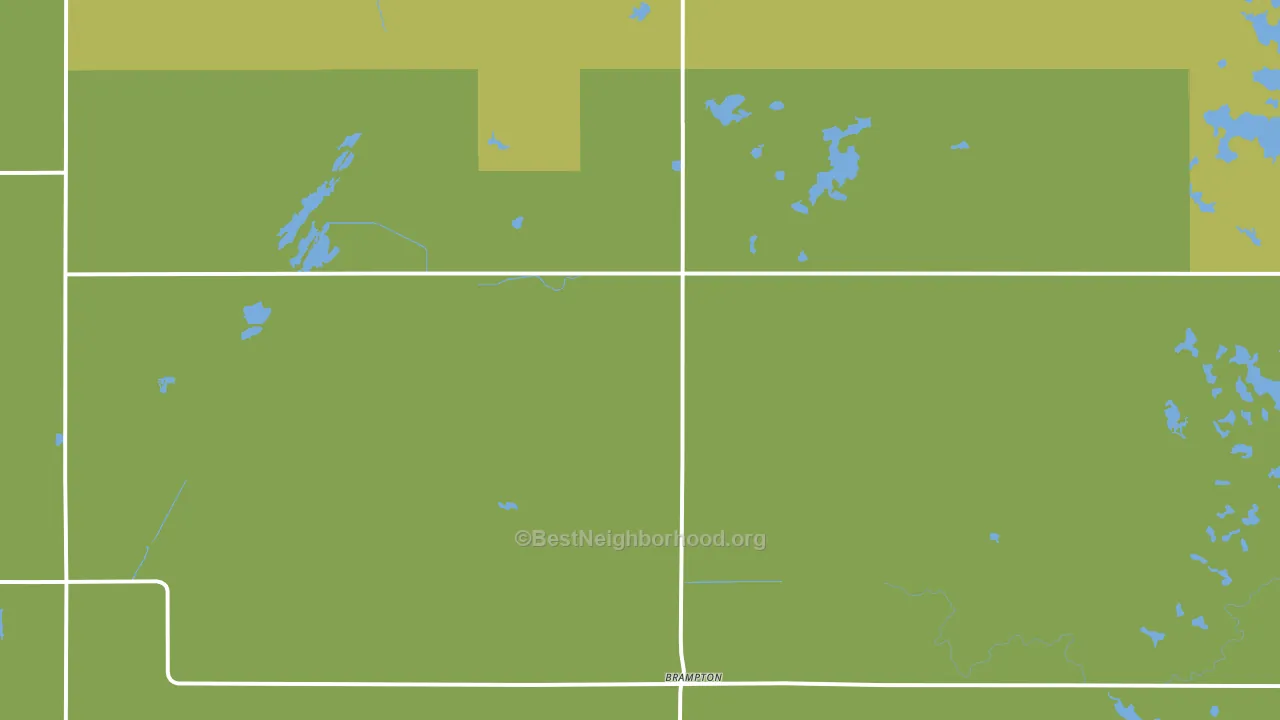 Cogswell, ND block-group voter-turnout map
