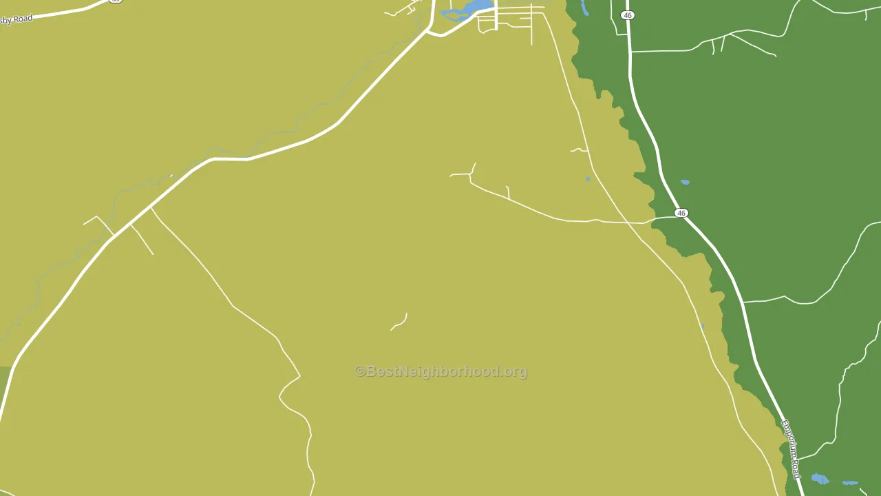 Colegrove, PA block-group voter-turnout map