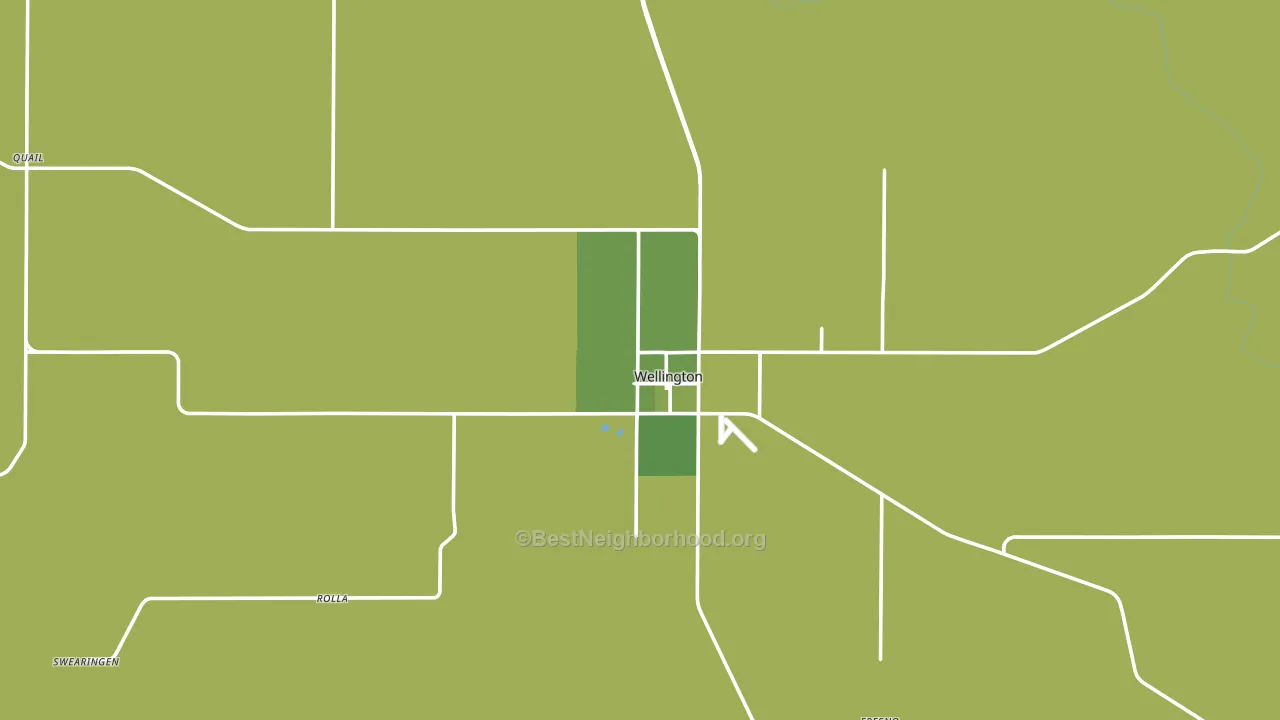 Collingsworth County, TX block-group voter-turnout map