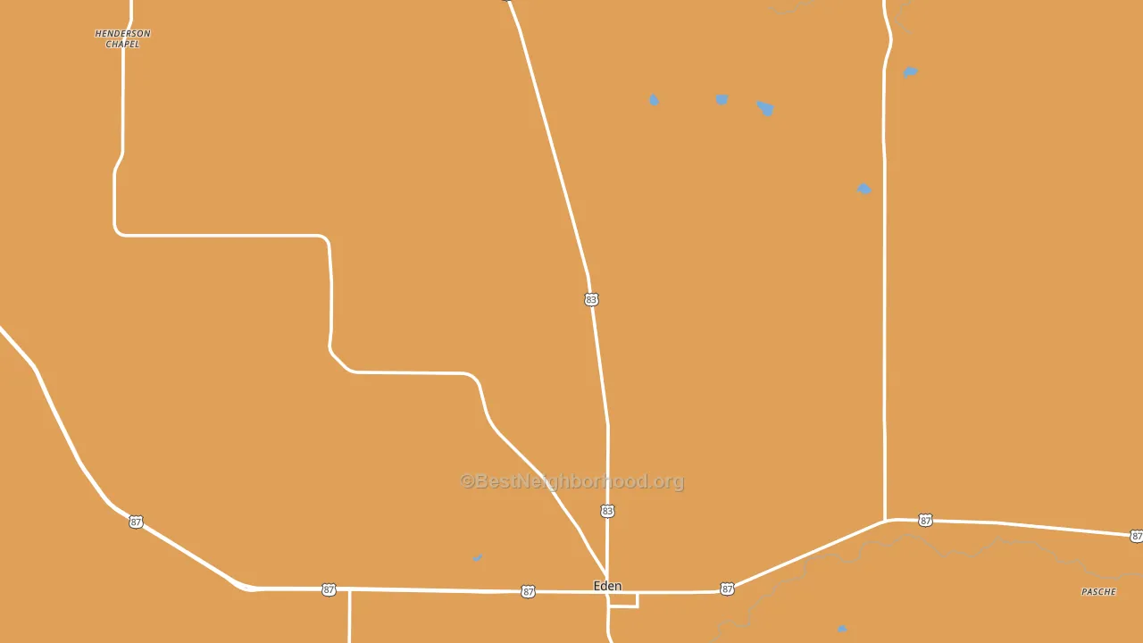Concho County, TX block-group voter-turnout map