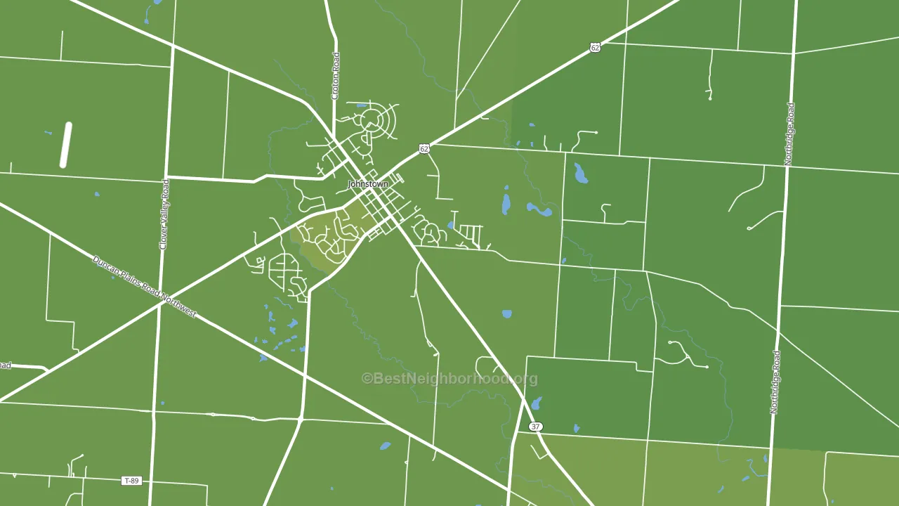 Concord, OH block-group voter-turnout map