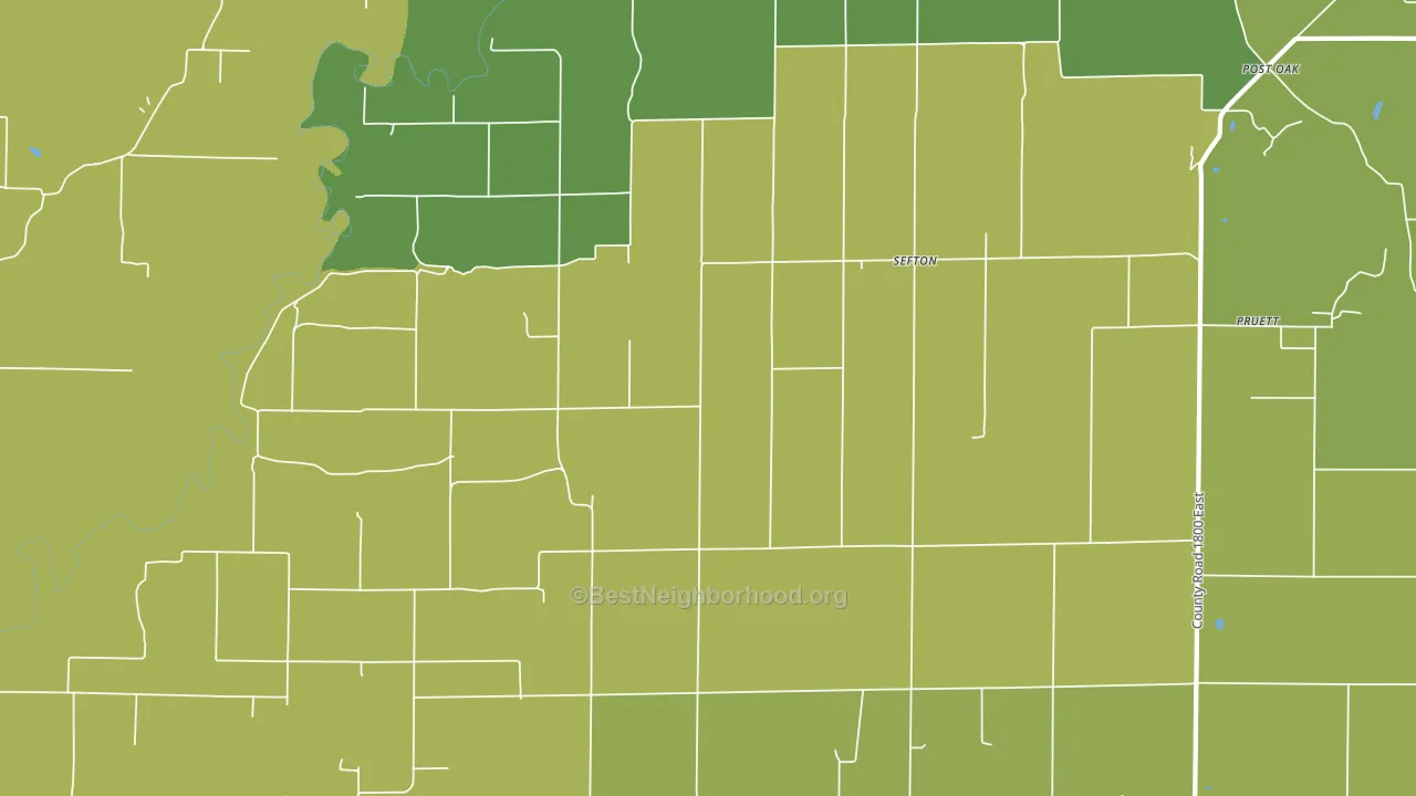 Confidence, IL block-group voter-turnout map