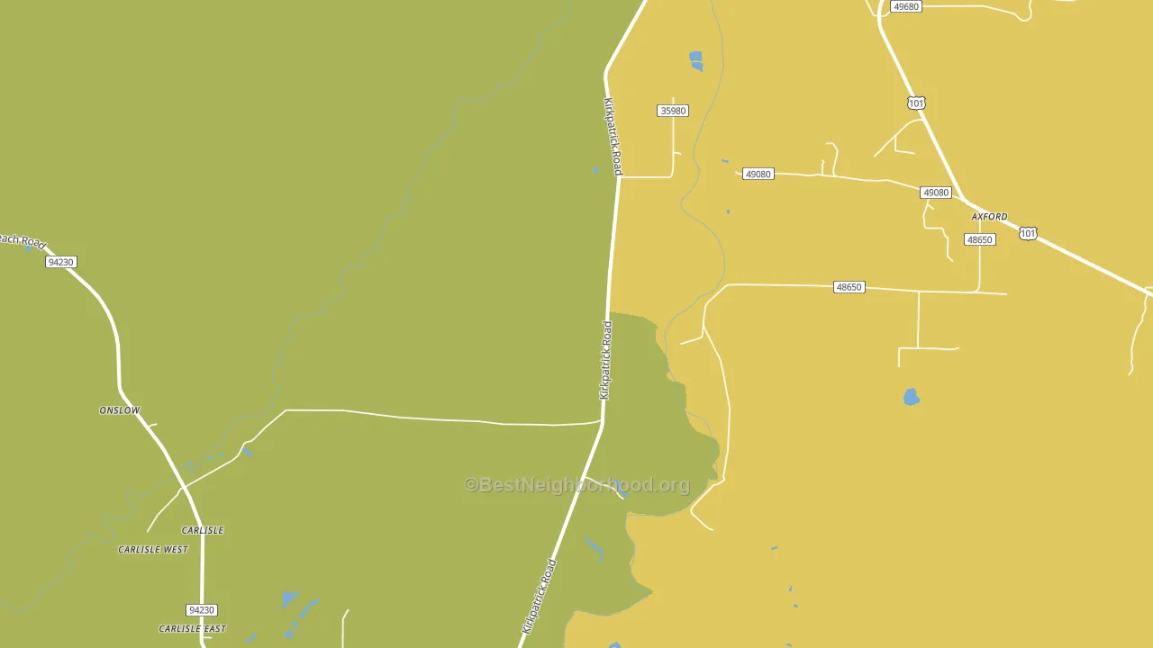 Copalis Crossing, WA block-group voter-turnout map