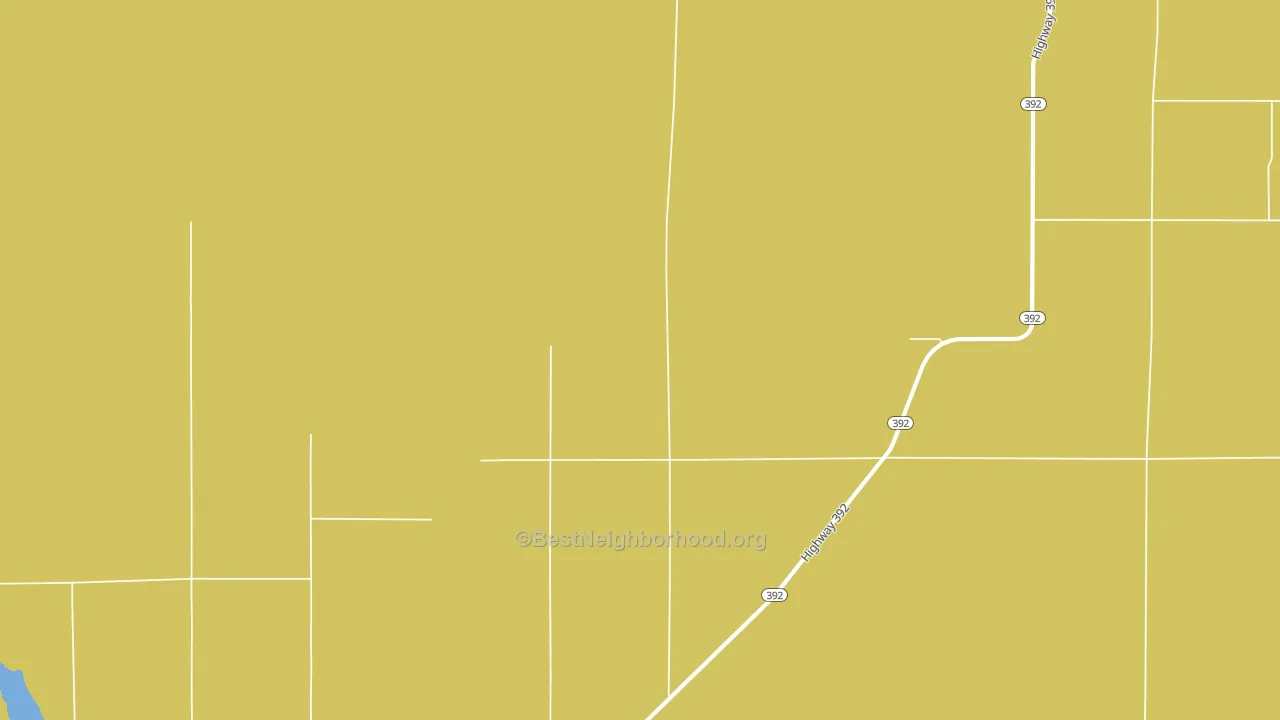 Cornish, CO block-group voter-turnout map