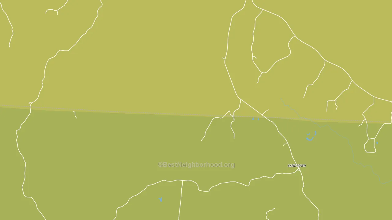 Corona, AL block-group voter-turnout map
