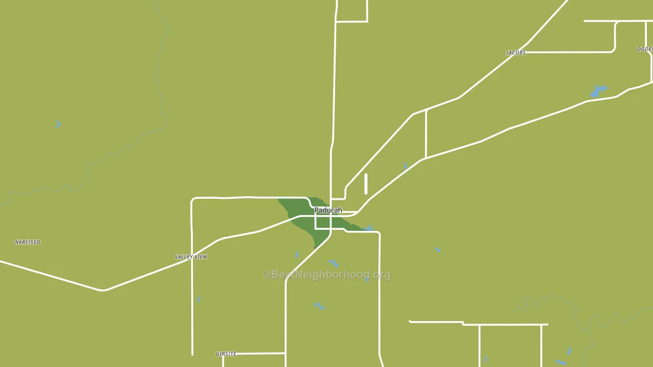 Cottle County, TX block-group voter-turnout map