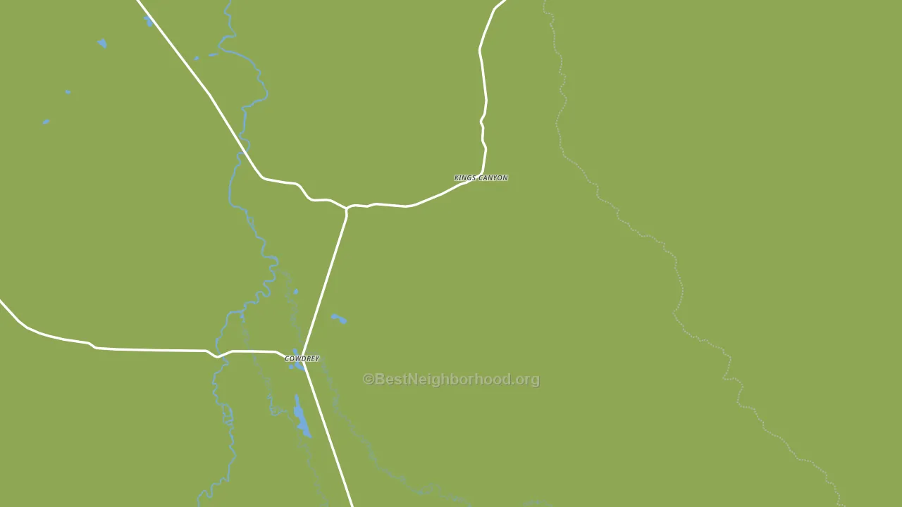 Cowdrey, CO block-group voter-turnout map