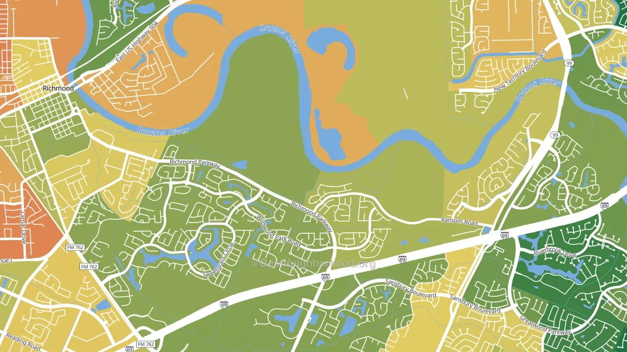 Crabb, TX block-group voter-turnout map