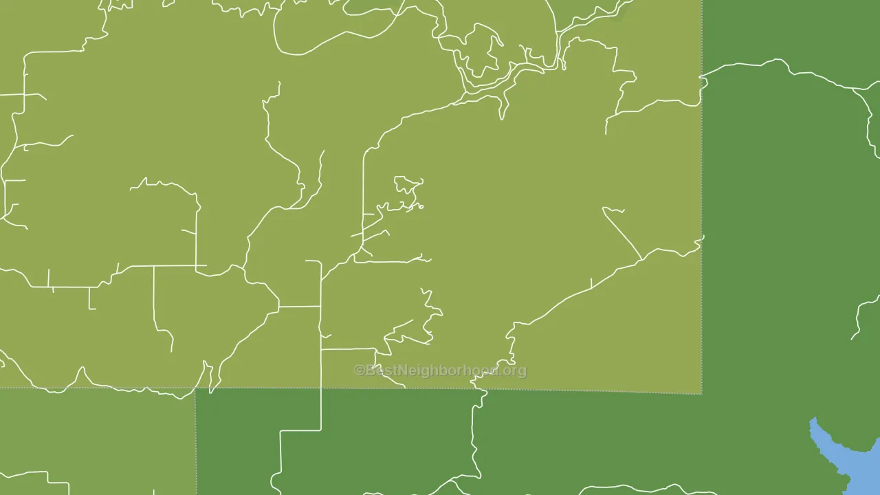 Crescent, ID block-group voter-turnout map
