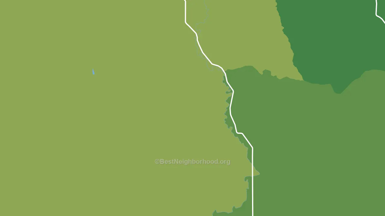 Curtis, WA block-group voter-turnout map