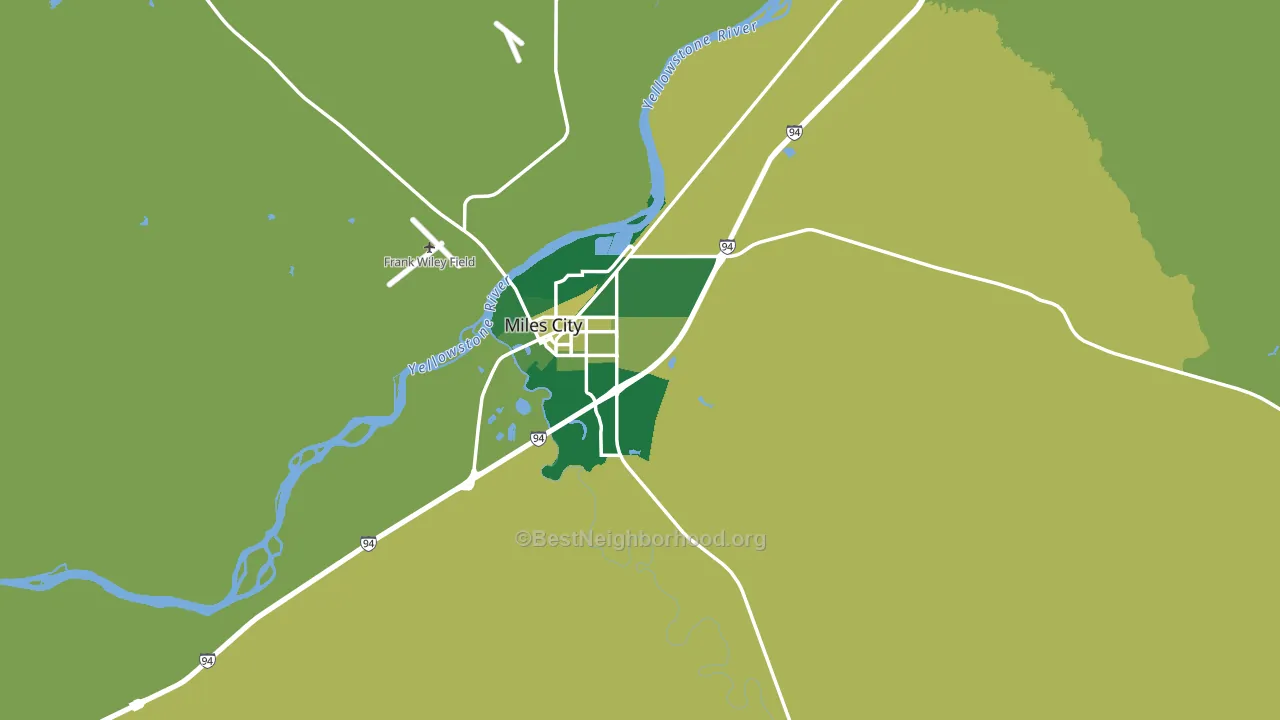 Custer County, MT block-group voter-turnout map