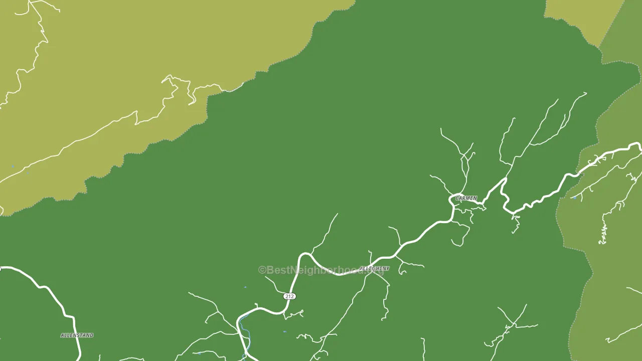 Cutshalltown, NC block-group voter-turnout map