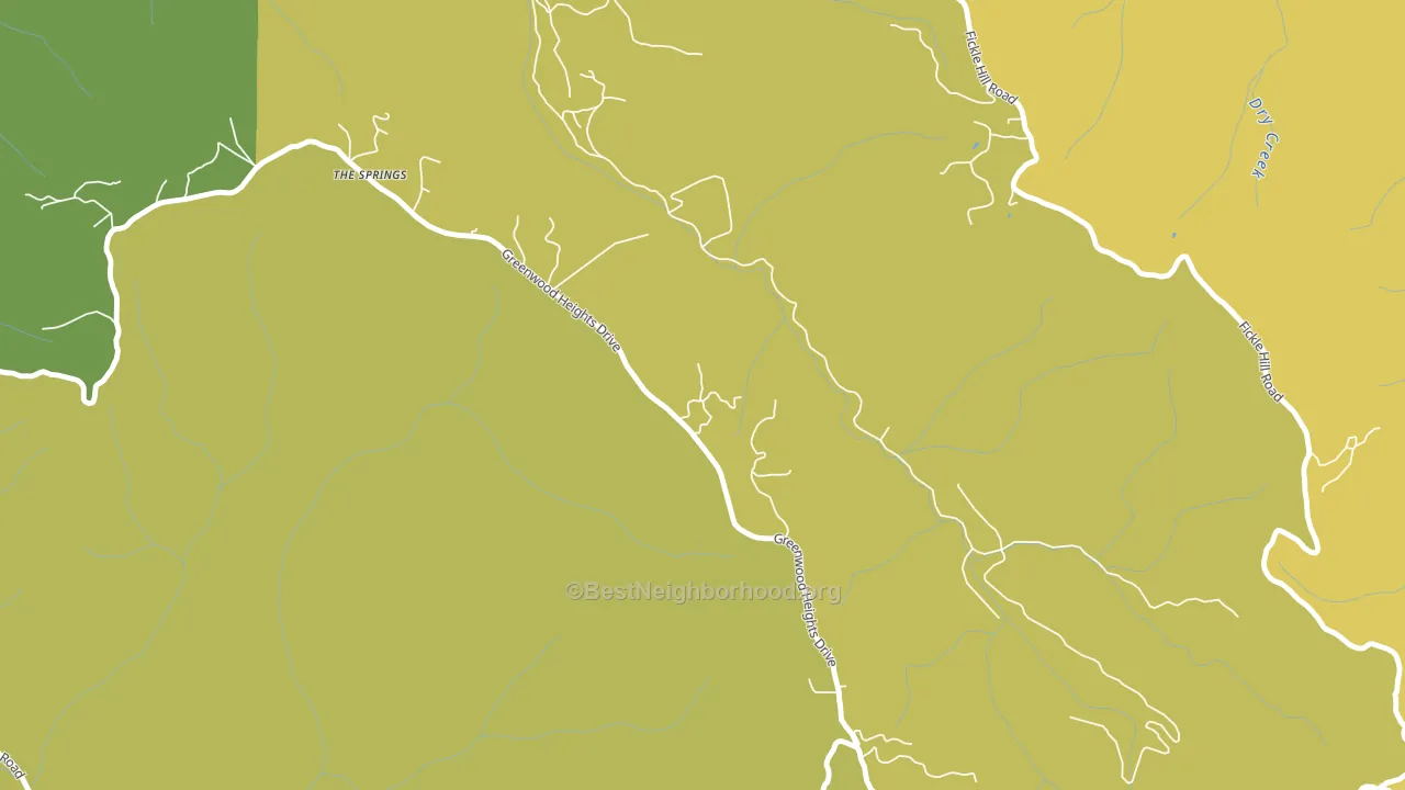 Cutten, CA block-group voter-turnout map