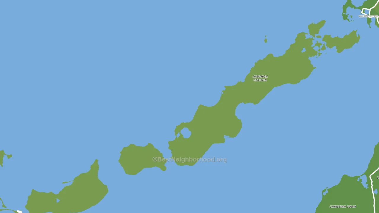 Cuttyhunk, MA block-group voter-turnout map