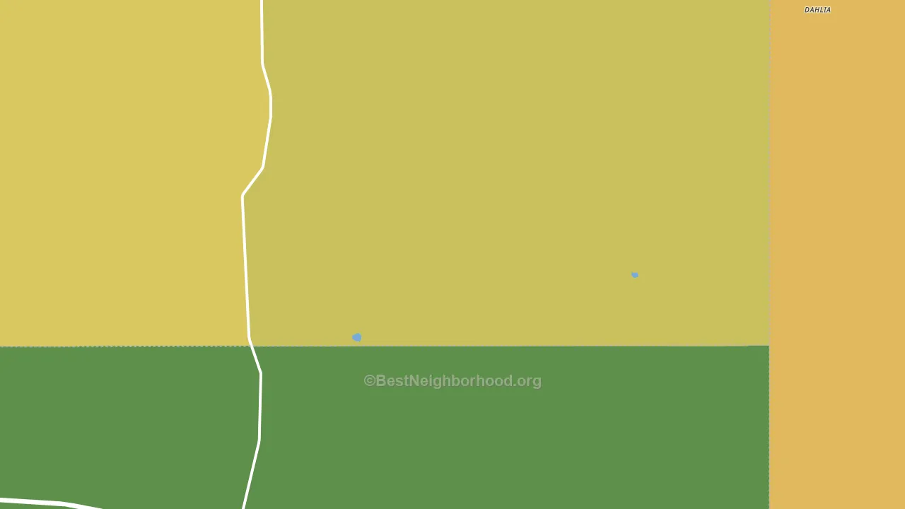 Dahlia, NM block-group voter-turnout map