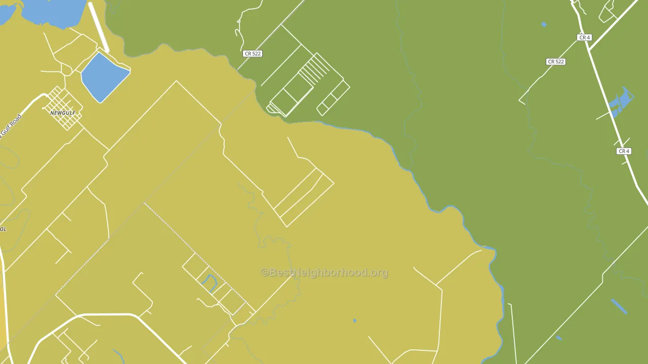 Danciger, TX block-group voter-turnout map