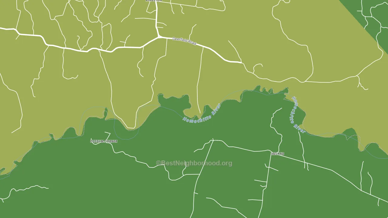 Darrington, MS block-group voter-turnout map