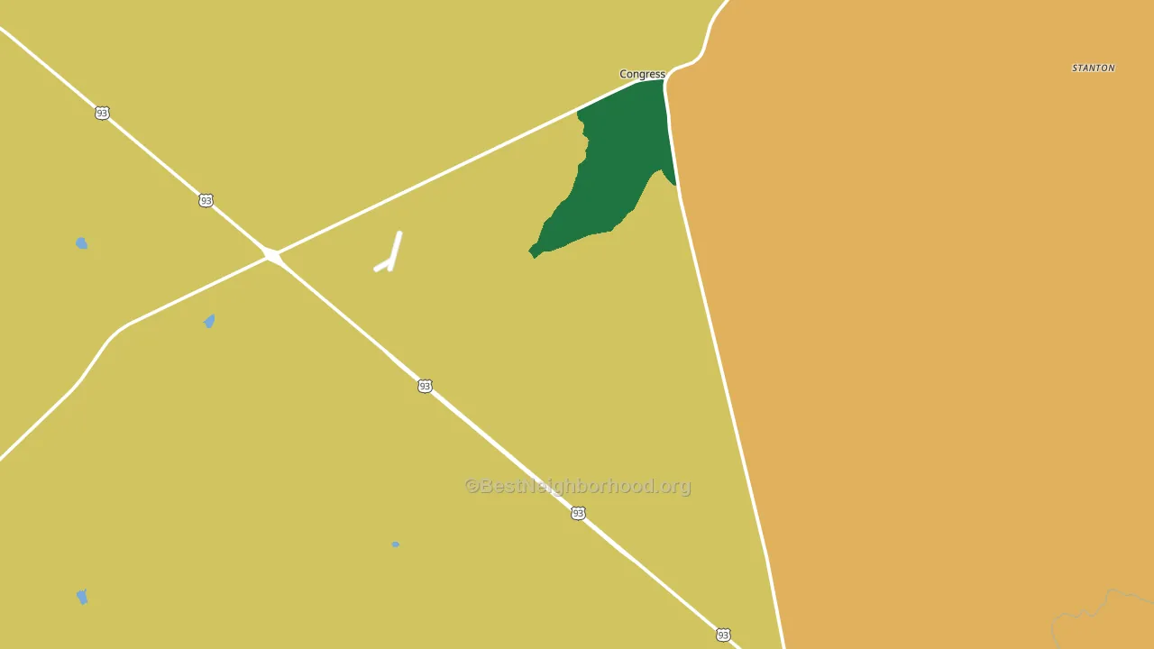 Date, AZ block-group voter-turnout map