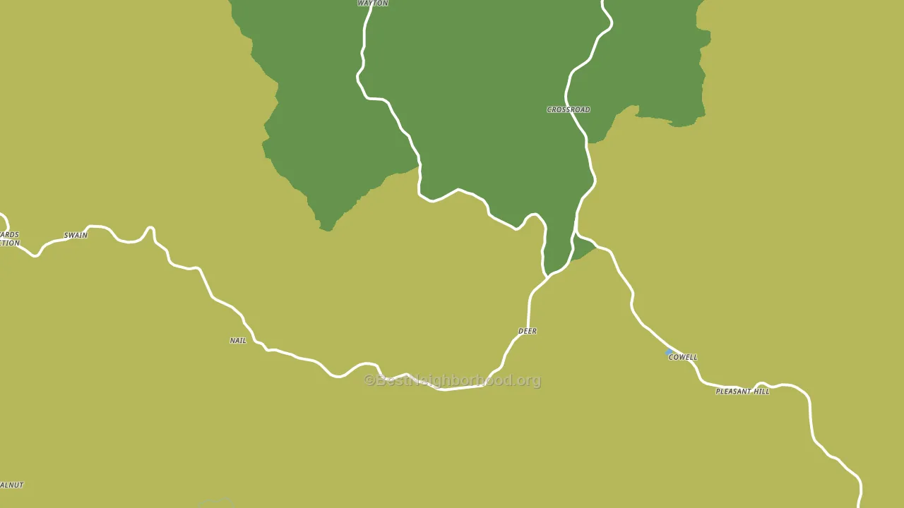 Deer, AR block-group voter-turnout map