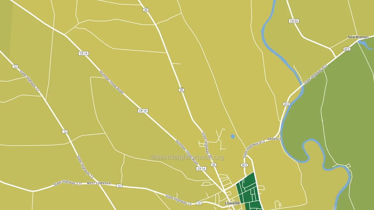 Deer River, NY block-group voter-turnout map