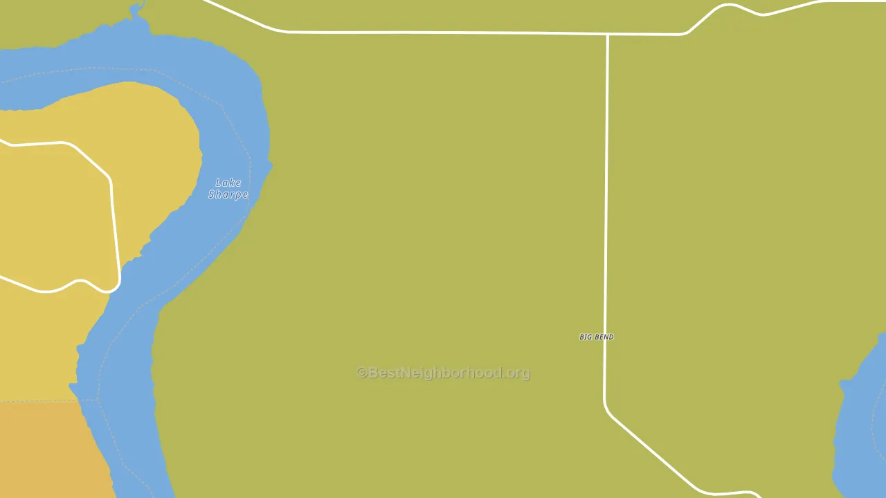 DeGrey, SD block-group voter-turnout map