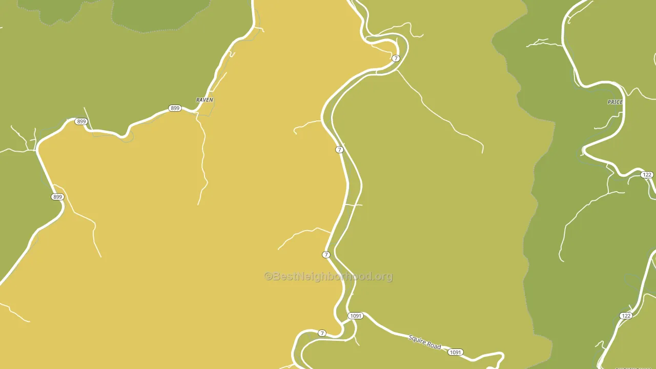 Dema, KY block-group voter-turnout map