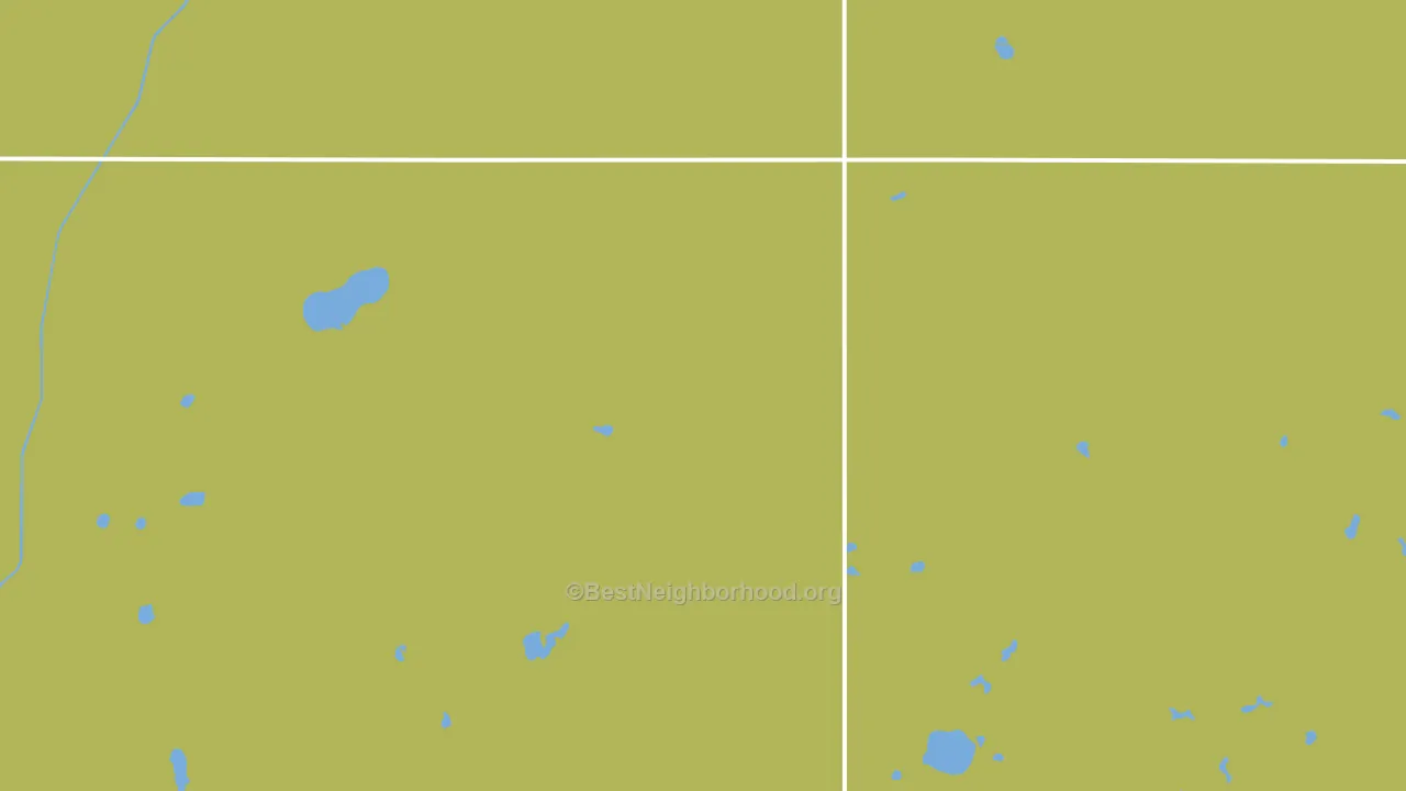Denhoff, ND block-group voter-turnout map