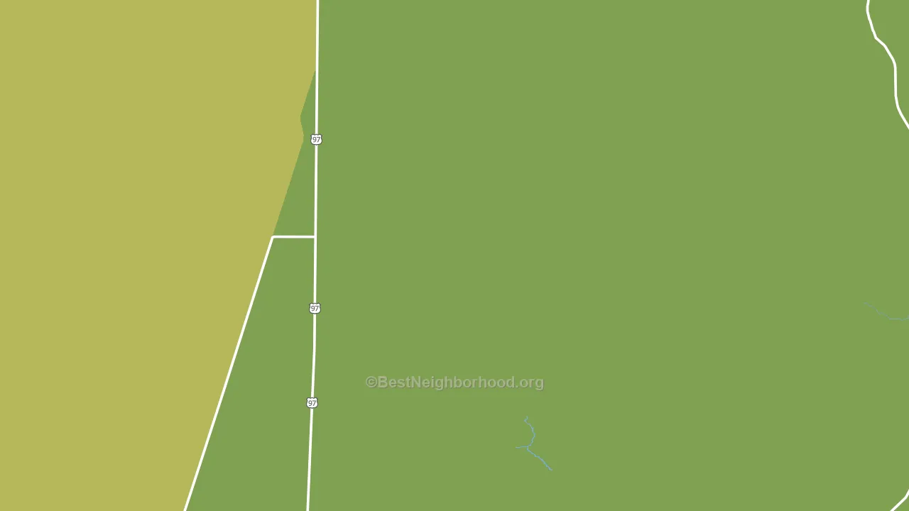 Diamond Lake Junction, OR block-group voter-turnout map