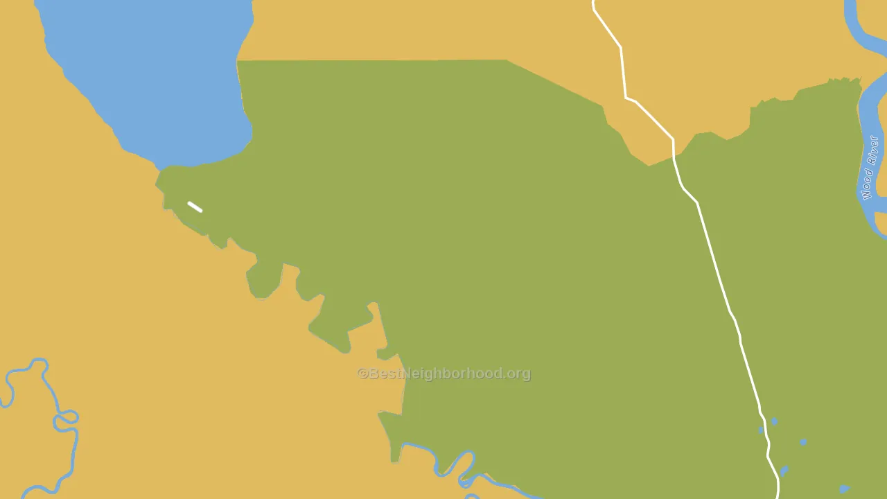 Dillingham Census Area, AK block-group voter-turnout map