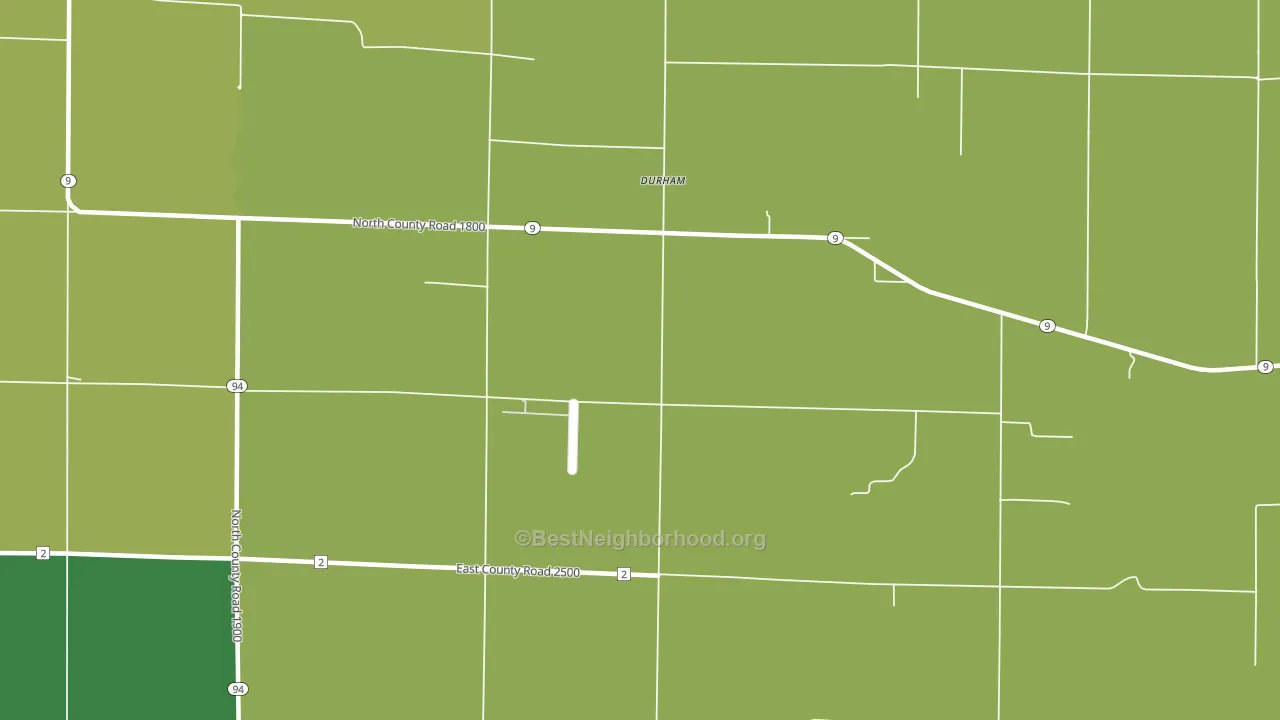 Disco, IL block-group voter-turnout map