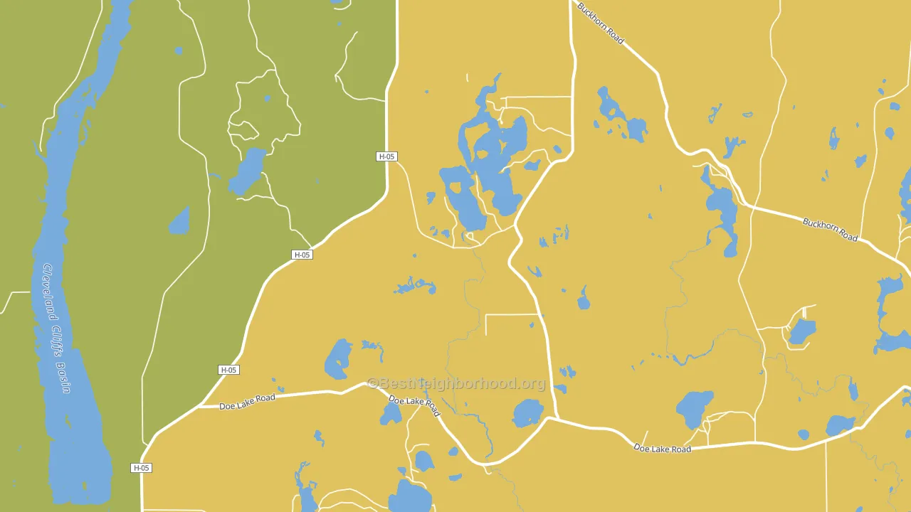 Dixon, MI block-group voter-turnout map