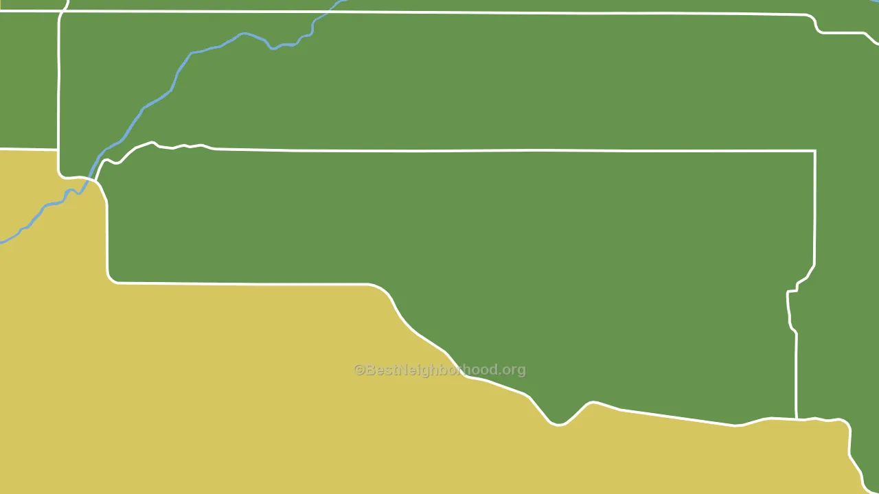 Drummond, ID block-group voter-turnout map