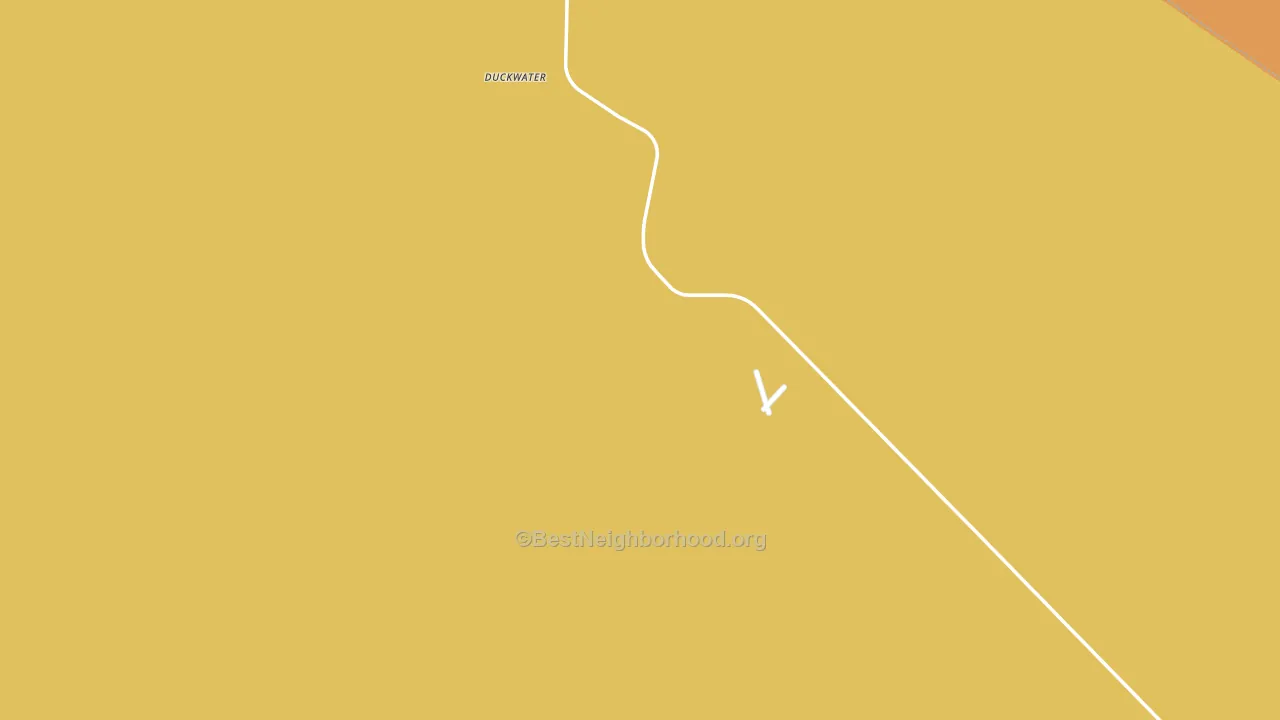 Duckwater, NV block-group voter-turnout map