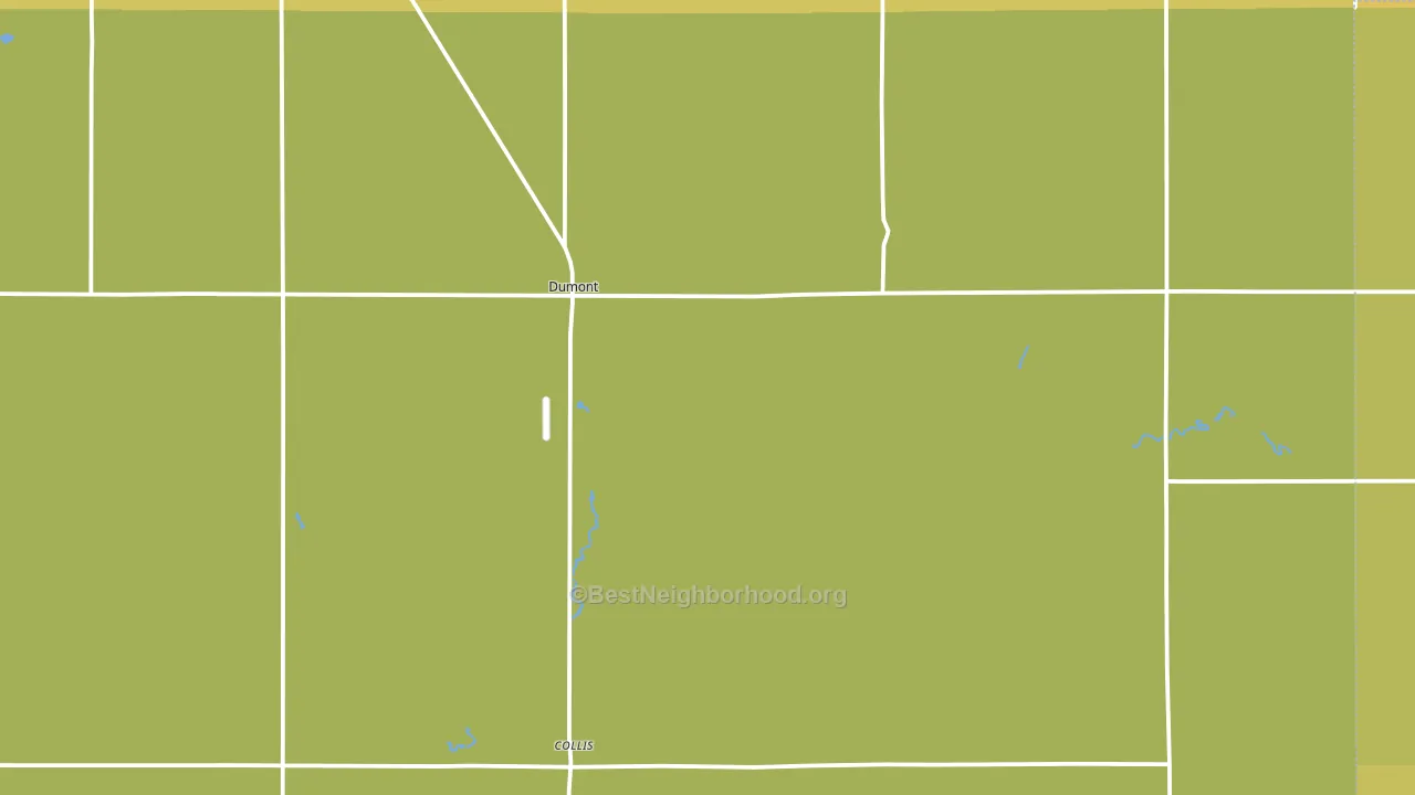 Dumont, MN block-group voter-turnout map