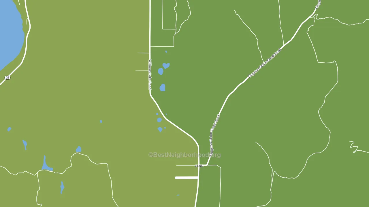 Echo, WA block-group voter-turnout map