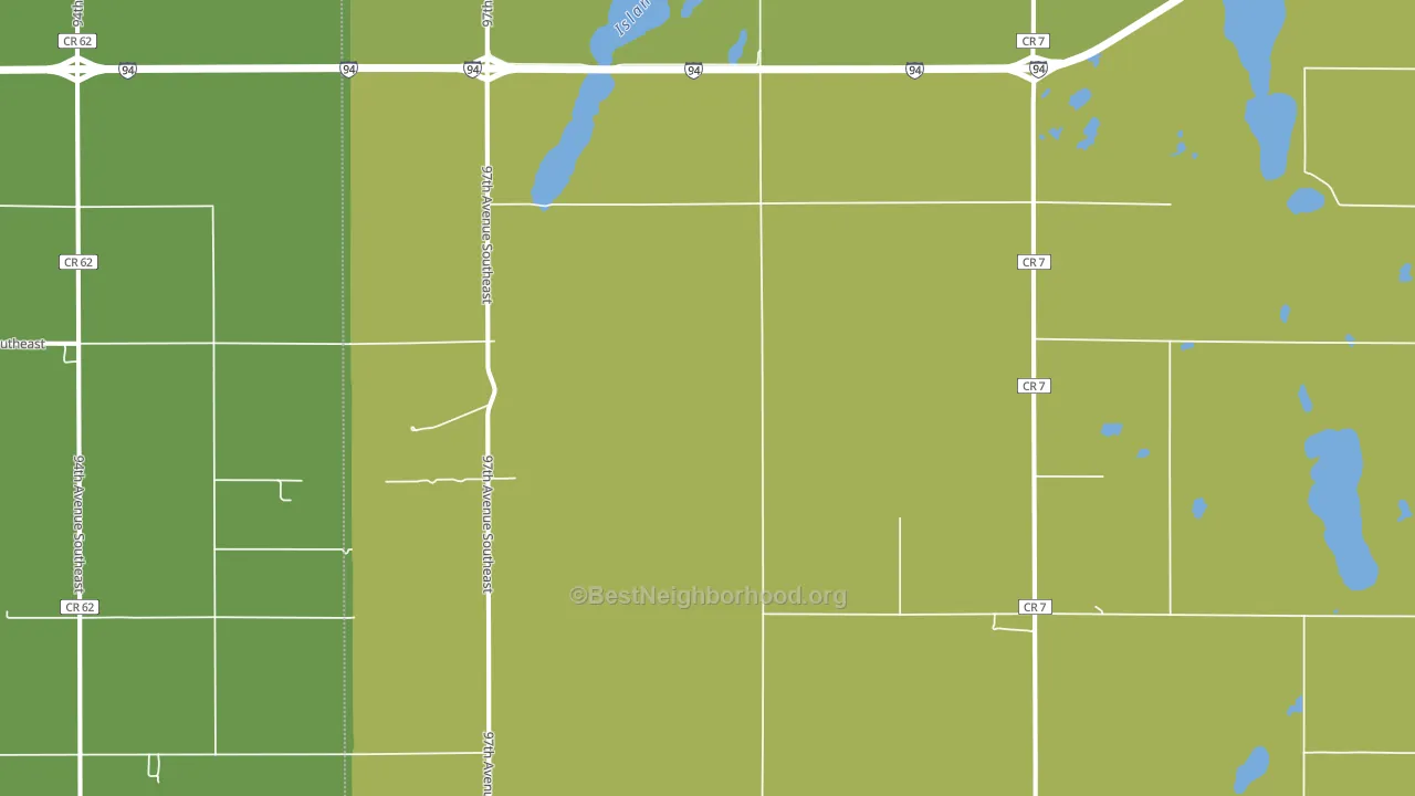 Eckelson, ND block-group voter-turnout map