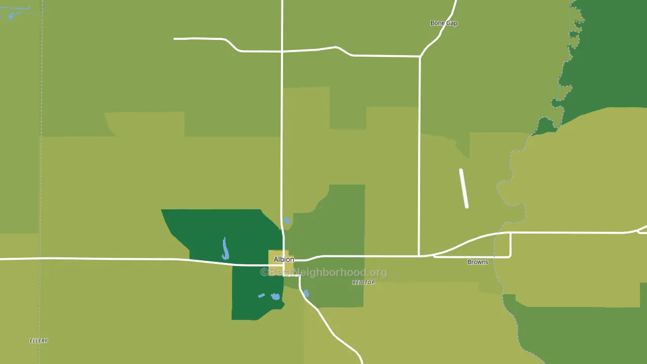 Edwards County, IL block-group voter-turnout map