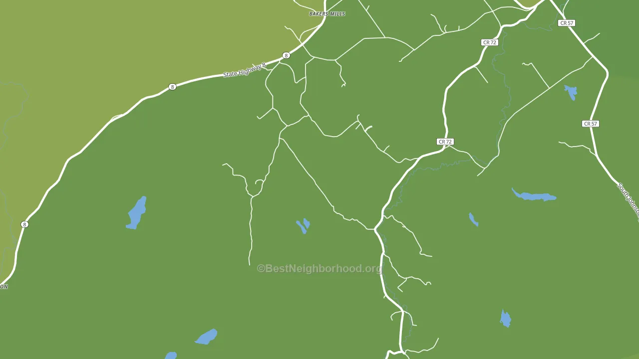 Edwards Hill, NY block-group voter-turnout map