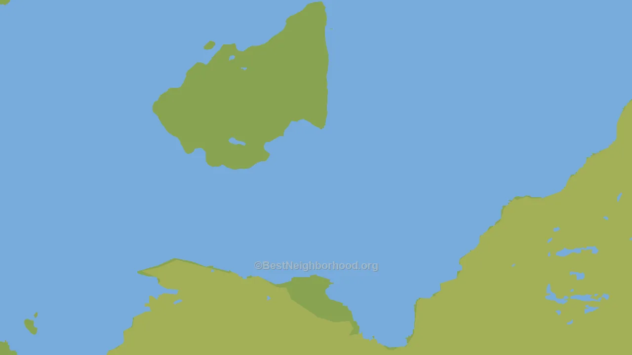 Elfin Cove, AK block-group voter-turnout map