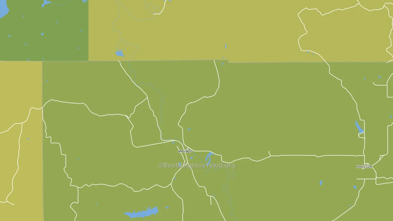 Elkinsville, IN block-group voter-turnout map