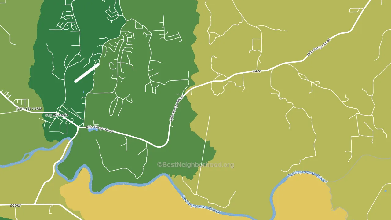Emerald Mountain, AL block-group voter-turnout map