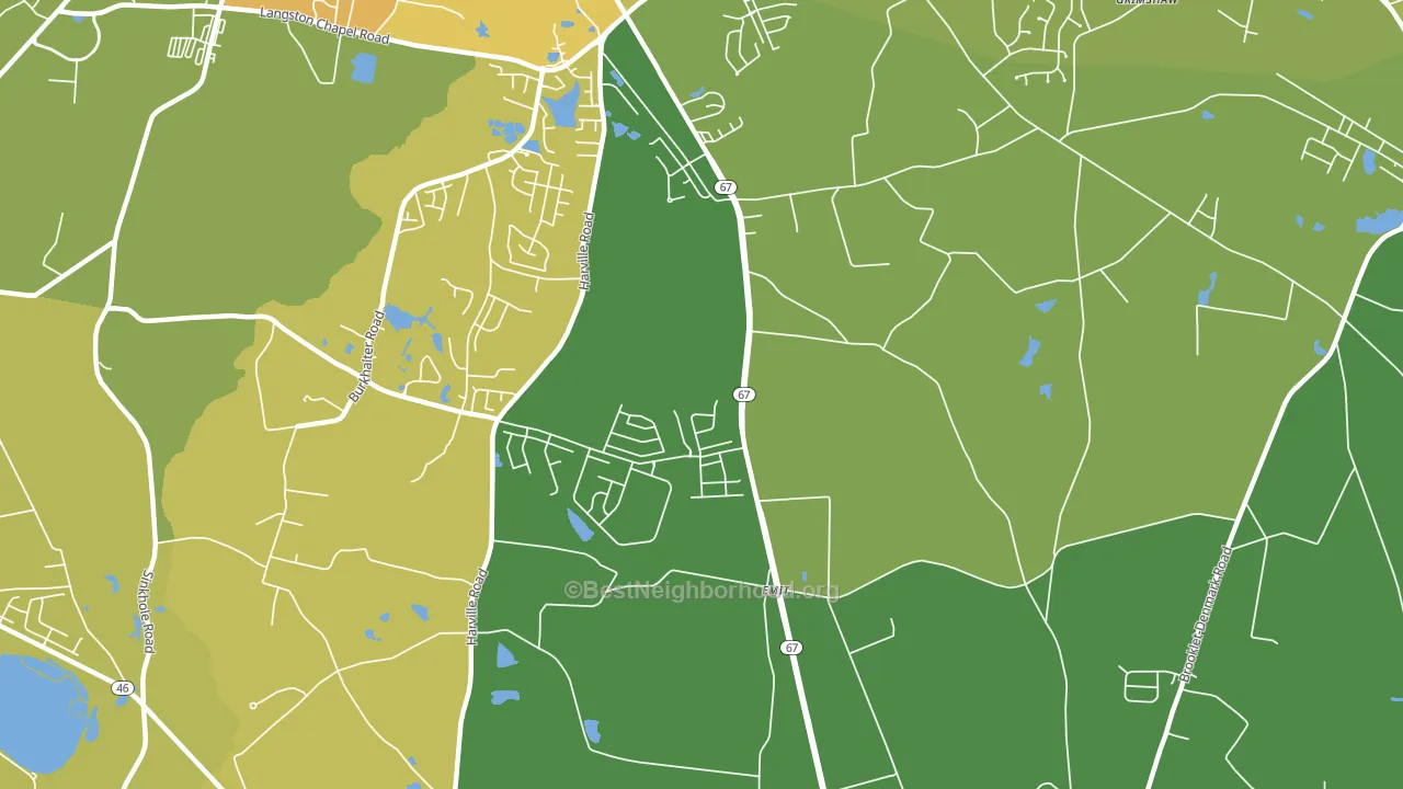 Emit, GA block-group voter-turnout map