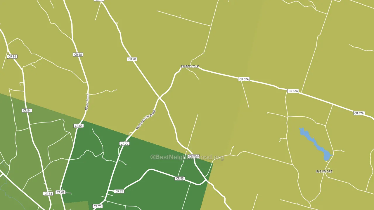 Empeyville, NY block-group voter-turnout map