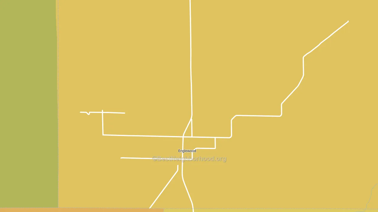 Englewood, KS block-group voter-turnout map