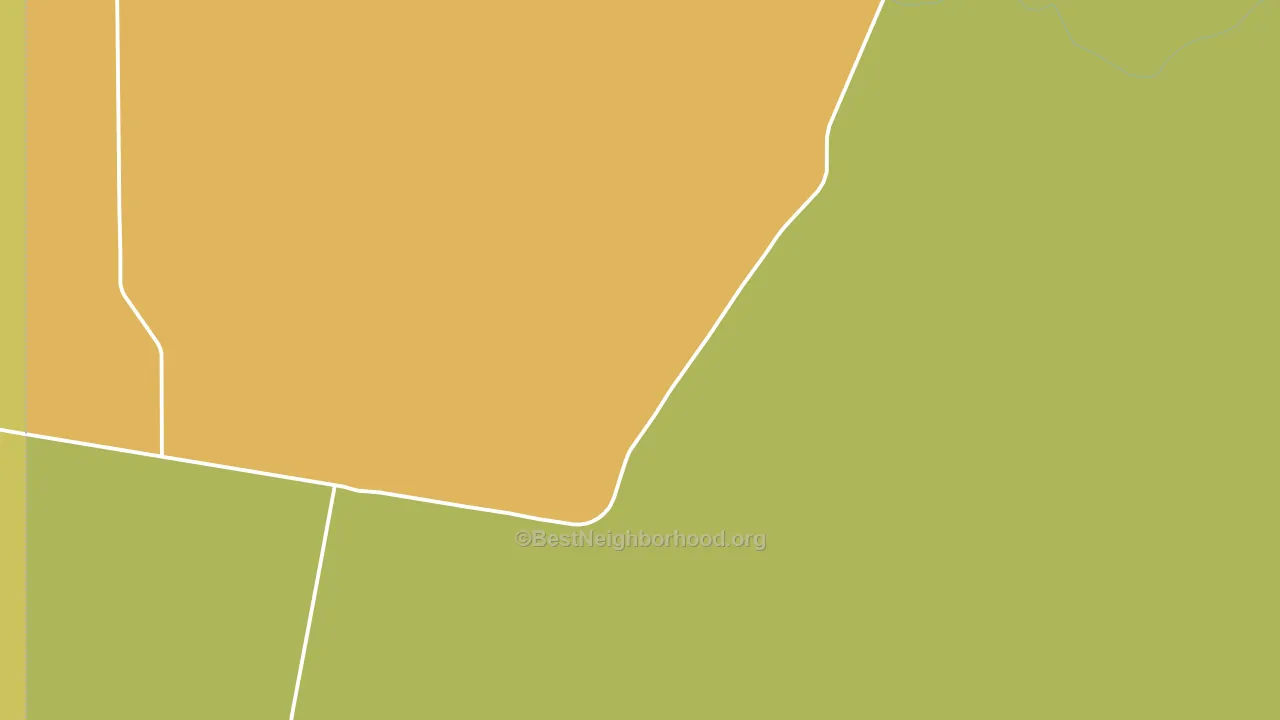 Escobas, TX block-group voter-turnout map