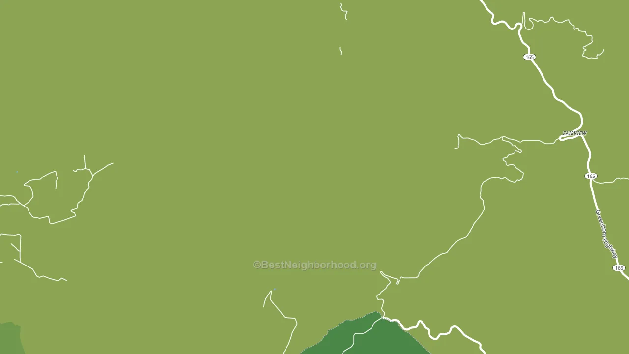 Fairview, CO block-group voter-turnout map